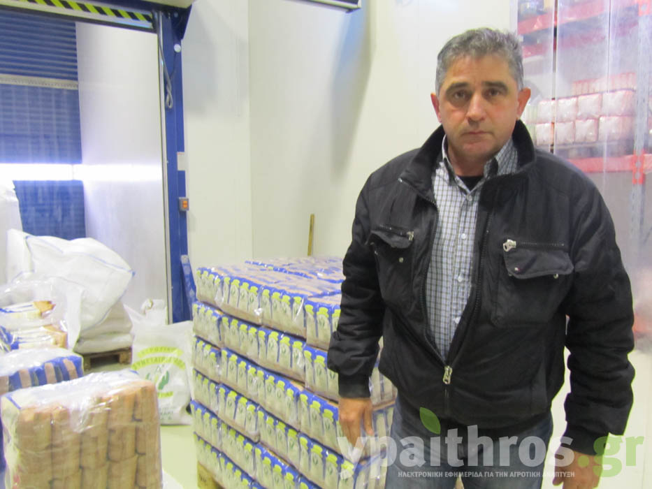 Συνεταιρισμού Χαλάστρας, Λεωνίδας Κουιμτζής O πρόεδρος του Α’ Συνεταιρισμού Χαλάστρας, Λεωνίδας Κουιμτζής