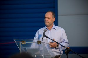 O επικεφαλής της Eurochem Agro Ελλάς, Γιάννης Βεβελάκης.
