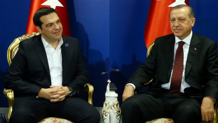 Κυπριακό και Προσφυγικό συζήτησαν Τσίπρας - Ερντογάν Κυπριακό και Προσφυγικό συζήτησαν Τσίπρας - Ερντογάν