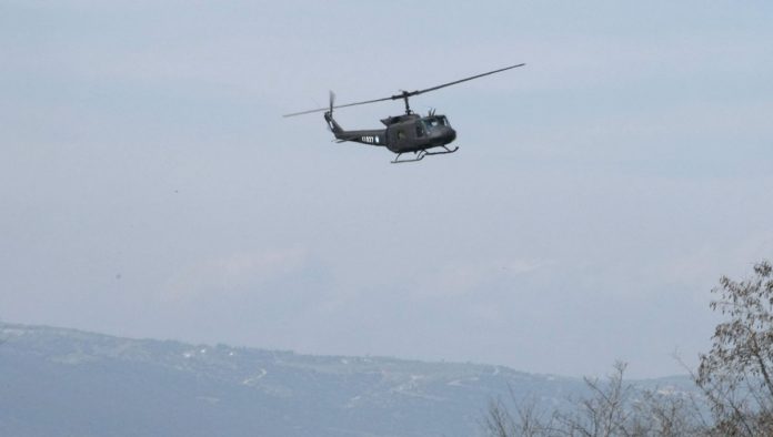 Στο Σαραντάπορο, όπου συνετρίβη το στρατιωτικό ελικόπτερο, βρέθηκε ο Β. Κόκκαλης Στο Σαραντάπορο, όπου συνετρίβη το στρατιωτικό ελικόπτερο, βρέθηκε ο Β. Κόκκαλης