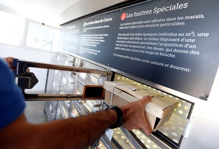 Γαλλία: Σε λειτουργία αυτόματοι πωλητές... στρειδιών Γαλλία: Σε λειτουργία αυτόματοι πωλητές... στρειδιών