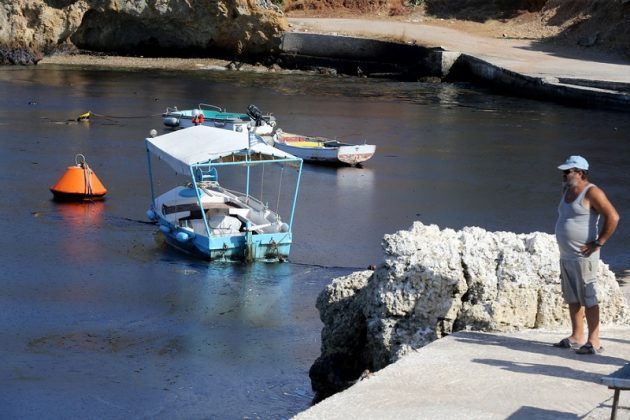 Ο Σαρωνικός εκπέμπει SOS: Καρέ καρέ η μεγάλη οικολογική καταστροφή στη Σαλαμίνα (Βίντεο - Φωτό)