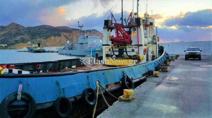 pano 7 tonoi vrethikan rymoulko ploio kriti Πάνω από 7 τόνοι ναρκωτικών βρέθηκαν σε ρυμουλκό πλοίο στην Κρήτη