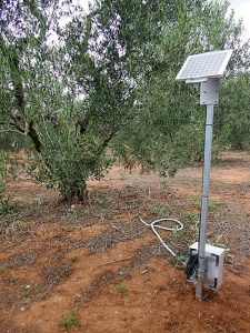 Soil telemetric station (GAIATron), designed and developed by NEUROPUBLIC