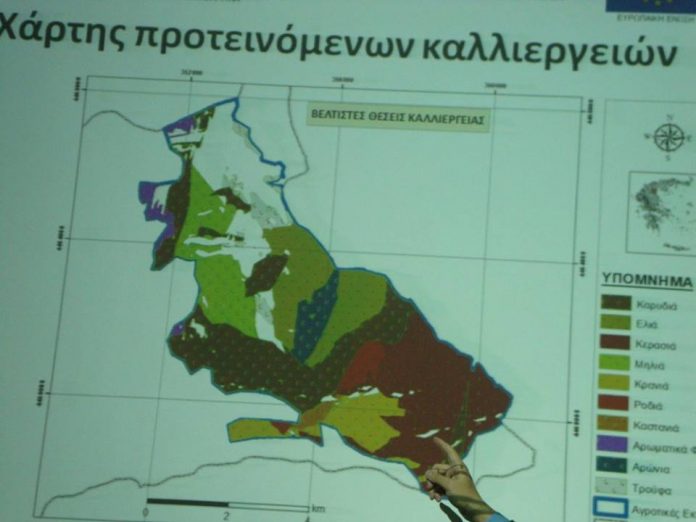 Στοχευμένες καλλιέργειες στα Πιέρια Όρη