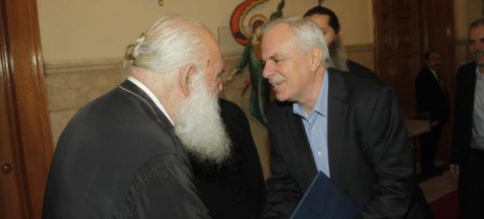 Η αξιοποίηση της αγροτικής γης που ανήκει στην Εκκλησία, τέθηκε στη συνάντηση του αρχιεπισκόπου με τον υπουργό Αγροτικής Ανάπτυξης Η αξιοποίηση της αγροτικής γης που ανήκει στην Εκκλησία, τέθηκε στη συνάντηση του αρχιεπισκόπου με τον υπουργό Αγροτικής Ανάπτυξης