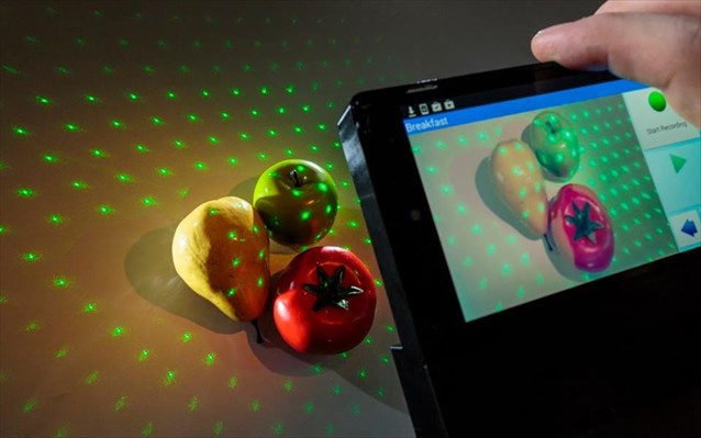 3D τεχνολογία για smartphone μετράει τις θερμίδες στο φαγητό