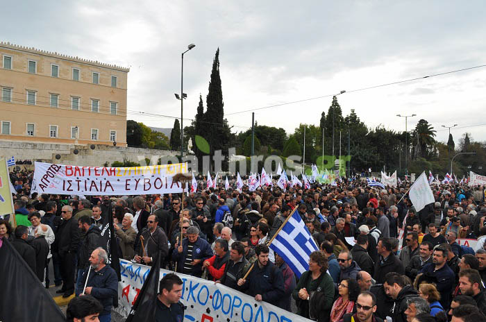 Πλούσιο φωτορεπορτάζ και video από τις κινητοποιήσεις του Σαββάτου 13/2