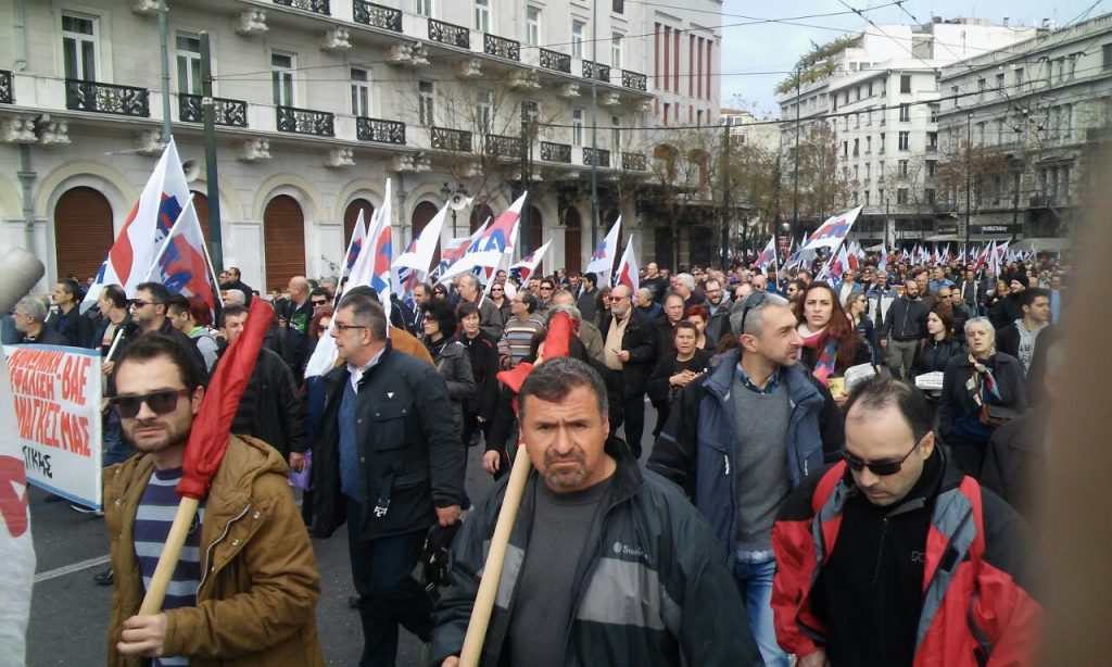 Μεγάλη συμμετοχή του ΠΑΜΕ στις αγροτικές κινητοποιήσεις του Σαββάτου