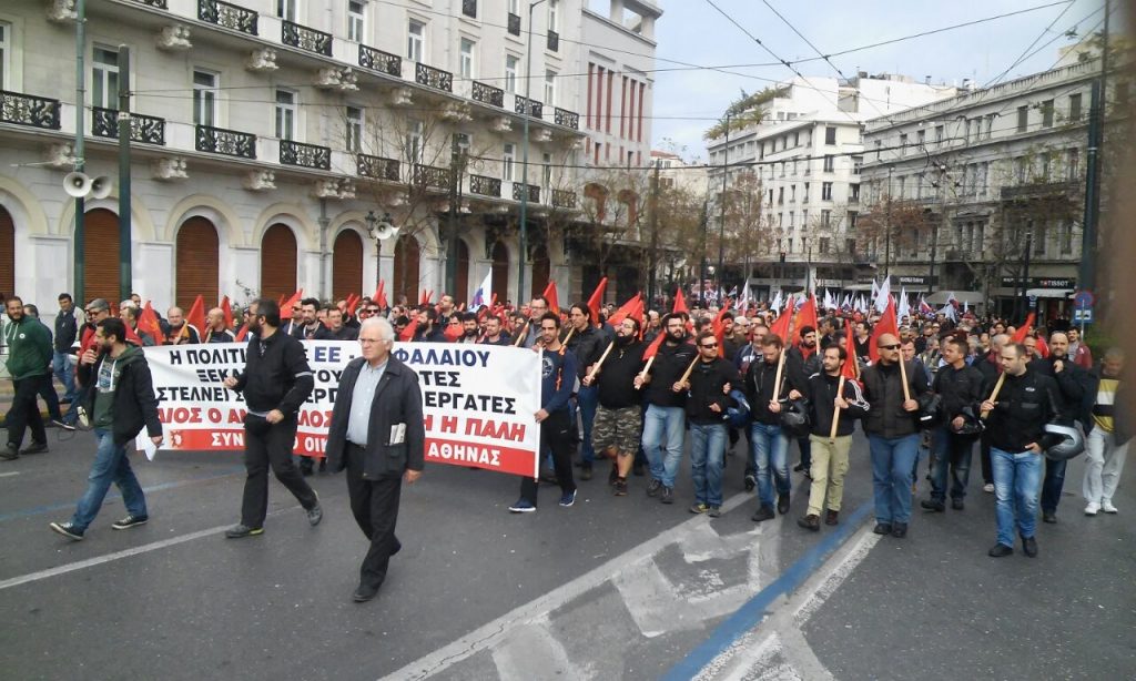 Μεγάλη συμμετοχή του ΠΑΜΕ στις αγροτικές κινητοποιήσεις του Σαββάτου