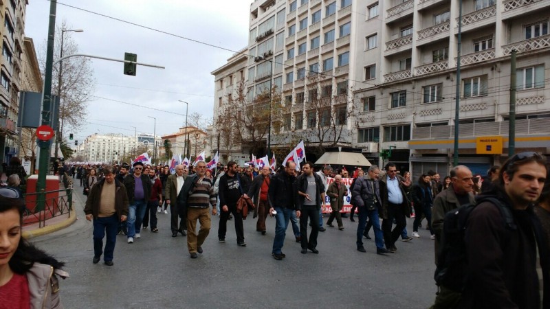 Μεγάλη συμμετοχή του ΠΑΜΕ στις αγροτικές κινητοποιήσεις του Σαββάτου