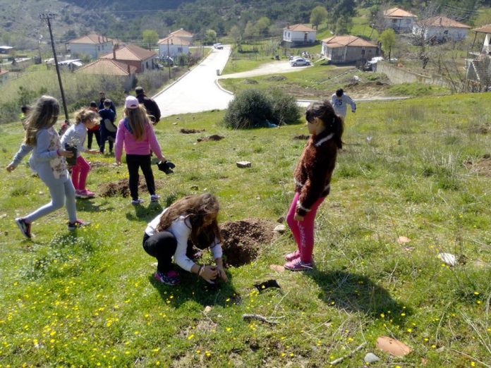 Σουφλί: Μαθητές Δημοτικού δημιουργούν το δικό τους δάσος Σουφλί: Μαθητές Δημοτικού δημιουργούν το δικό τους δάσος