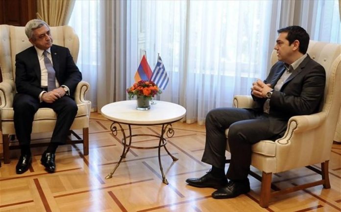 Τσίπρας-Σαρκισιάν: Η προσφυγική κρίση αφορά όλη τη διεθνή κοινότητα Τσίπρας-Σαρκισιάν: Η προσφυγική κρίση αφορά όλη τη διεθνή κοινότητα