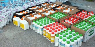 Αλεξ/πολη: Κατασχέθηκαν 400 λίτρα και 200 κιλά παράνομα φυτοφάρμακα