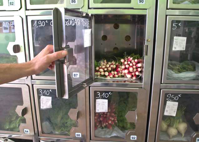 Αυτόματοι πωλητές βιολογικών σε Γαλλία και Σκωτία