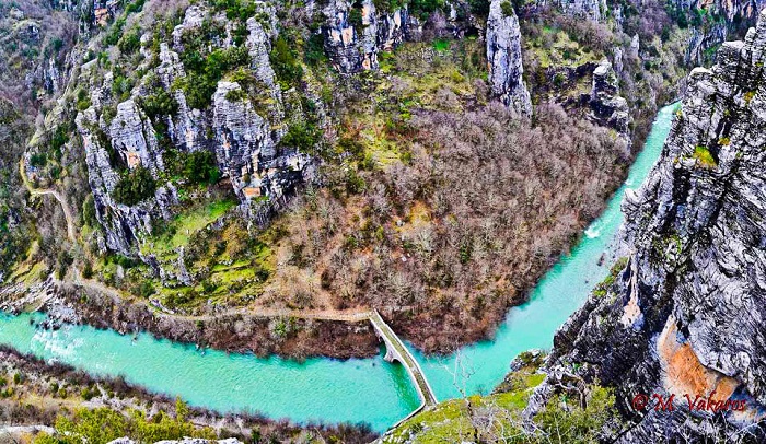 Το γεφύρι του Μίσιου στο «Γκραντ Κάνιον» της Ελλάδας