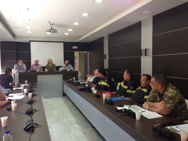 Λακωνία: Σύσκεψη για την πρόληψη και την αντιμετώπιση πυρκαγιών