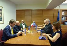 Συνάντηση εργασίας Μπόλαρη με Πρέσβυ της Ιταλικής Δημοκρατίας