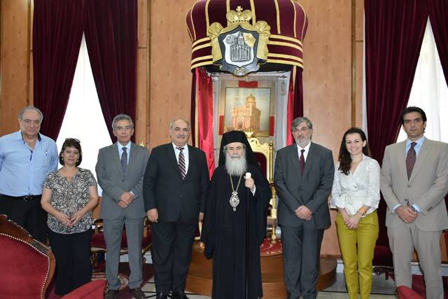 Ισραήλ: Επίσκεψη του Μ. Μπόλαρη στο Πατριαρχείο Ιεροσολύμων