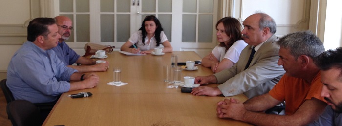 Επίσκεψη του Μάρκου Μπόλαρη στη Μαγνησία