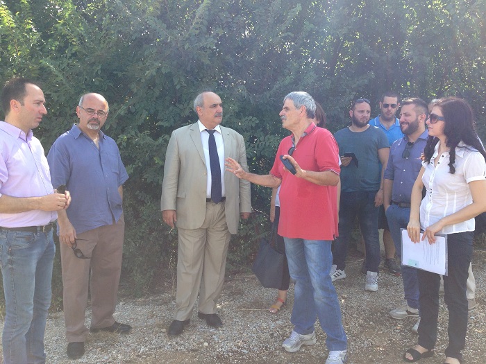 Επίσκεψη του Μάρκου Μπόλαρη στη Μαγνησία