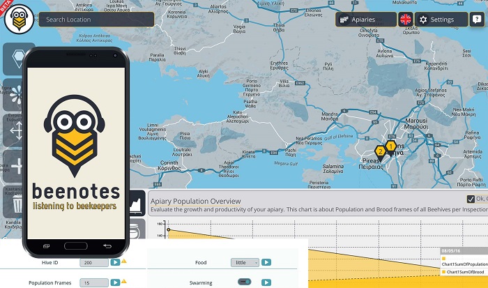 Η πρώτη φωνητικά ελεγχόμενη εφαρμογή για τη μελισσοκομία