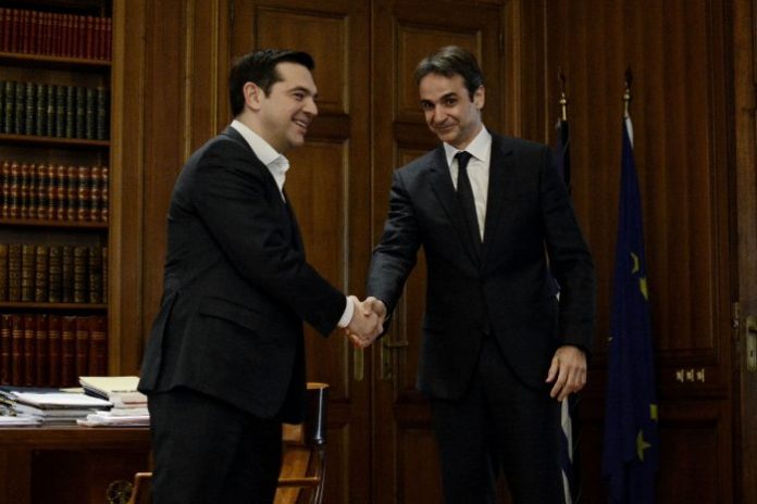 Επαφές Τσίπρα με πολιτικούς αρχηγούς Επαφές Τσίπρα με πολιτικούς αρχηγούς