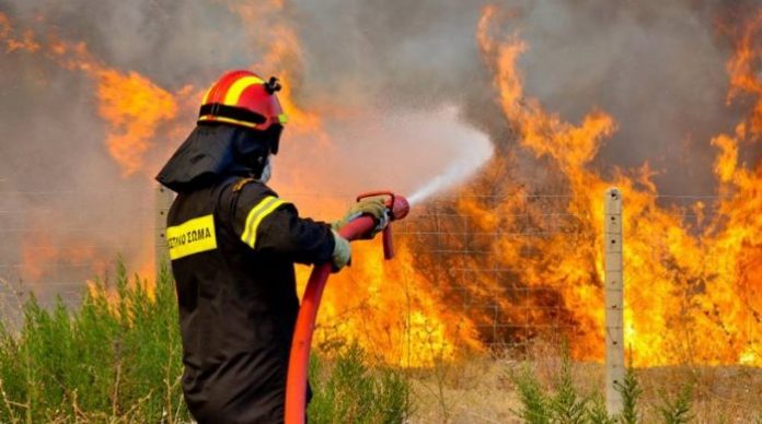 Μεγάλες καταστροφές προκάλεσε η φωτιά στο Λασίθι