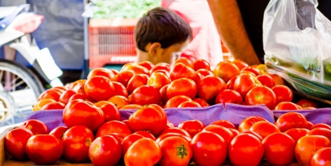 Στη ραστώνη του Αυγούστου αυξήθηκε η τιμή της ντομάτας