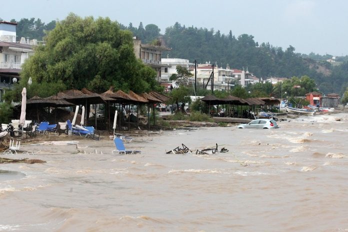 Κονδύλι 15 εκατ. ευρώ για τις καταστροφές από τη θεομηνία στο δήμο Θερμαϊκού