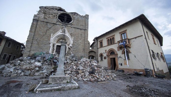 Nέα σεισμική δόνηση 6,5 ρίχτερ στην Κεντρική Ιταλία