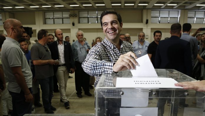 Με ποσοστό 93,54% επανεξελέγη πρόεδρος του ΣΥΡΙΖΑ ο Α.Τσίπρας