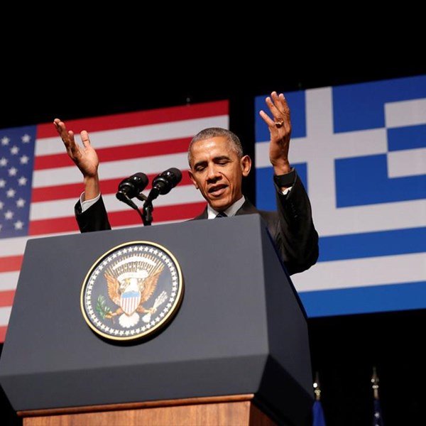 Ολοκληρώθηκε η επίσκεψη Ομπάμα στην Αθήνα – Επόμενος σταθμός, η Γερμανία