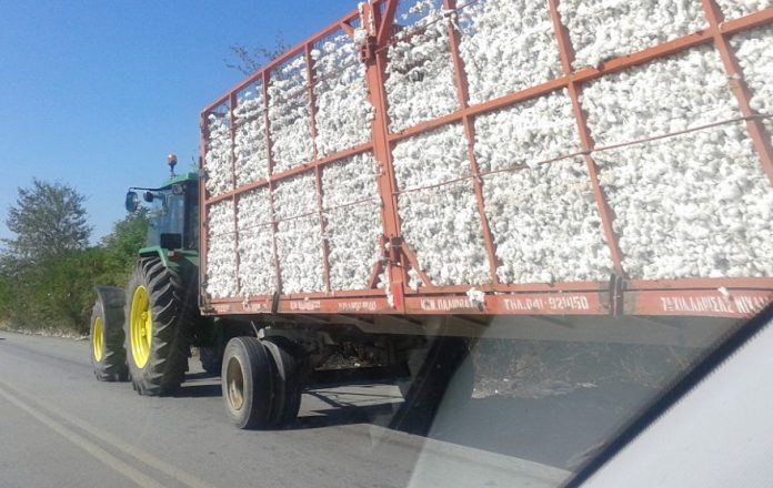 Θανάσιμος τραυματισμός οδηγού νταλίκας στις Σέρρες που μετέφερε βαμβάκια Θανάσιμος τραυματισμός οδηγού νταλίκας στις Σέρρες που μετέφερε βαμβάκια