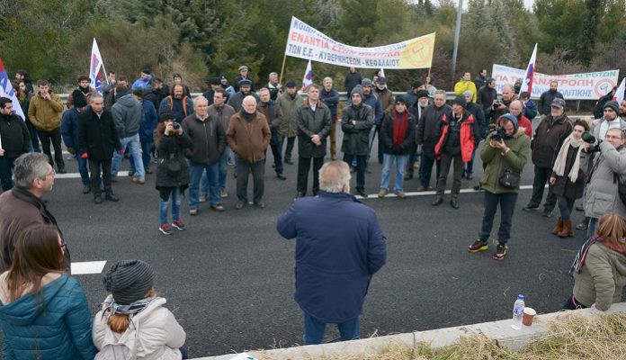 Στο πλευρό των αγροτών στη Νίκαια το εργατικό κίνημα