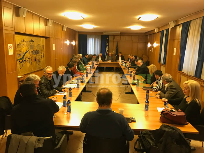 Συνάντηση της ηγεσίας του ΥπΑΑΤ με συνεταιριστές