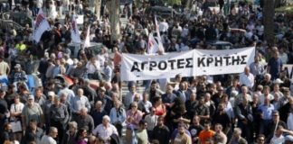 Απόβαση στην Αθήνα στις 8/3 αποφάσισαν οι αγρότες της Κρήτης