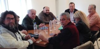 Συνάντηση Κόκκαλη με αντιπροσωπεία του Αγροτικού Ανθοκομικού Συνεταιρισμού Φυτωριούχων Αχαρνών Αττικής