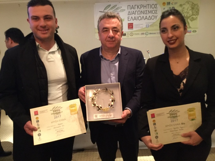 Η ποιότητα του Κρητικού ελαιολάδου κατακτά βραβεία και διακρίσεις στον Παγκρήτιο Διαγωνισμό της Αγροδιατροφικής Σύμπραξης της Περιφέρειας Κρήτης