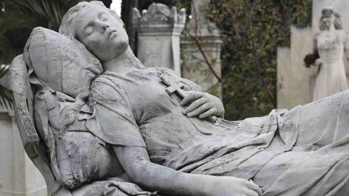 Η κοιμωμένη του Χαλεπά στην Εθνική Γλυπτοθήκη