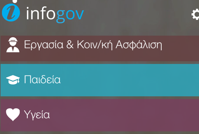 Ενημέρωση και για τα αγροτικά από την εφαρμογή «infogov» του Υπουργείου Διοικητικής Ανασυγκρότησης