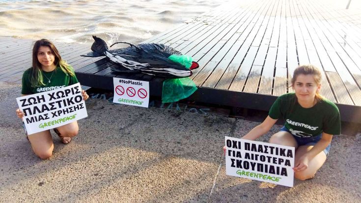 Ένα δελφίνι από… πλαστικά «ξέβρασε» η θάλασσα στη Θεσσαλονίκη
