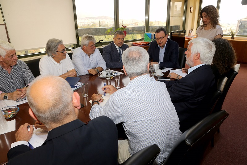 Συνάντηση του Π. Τατούλη με τον Αν. Υπουργό Περιβάλλοντος για την διαχείριση των απορριμμάτων