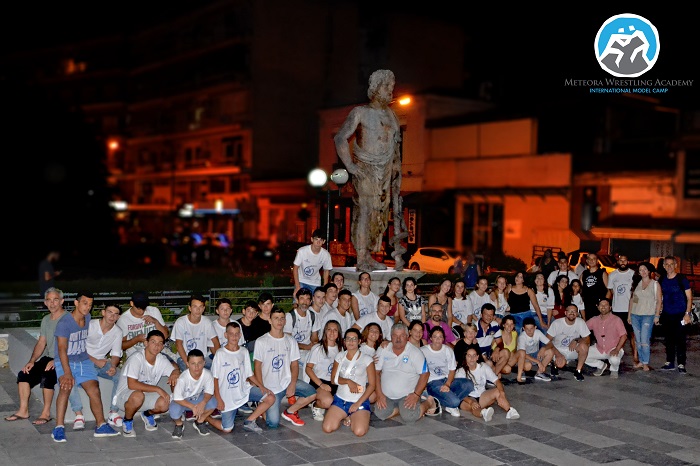 Επίσκεψη του Meteora Wrestling Academy στους Ιερούς Βράχους των Μετεώρων