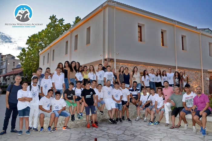 Επίσκεψη του Meteora Wrestling Academy στους Ιερούς Βράχους των Μετεώρων