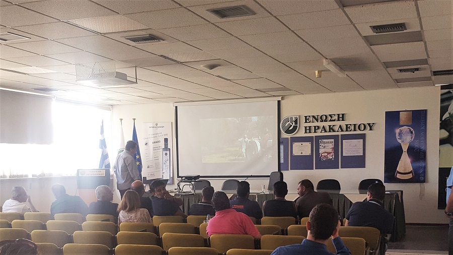 Σεμινάριο δακοκτονίας σε ομάδες παραγωγών υπό την καθοδήγηση της Ένωσης Ηρακλείου ΑΒΕΕ