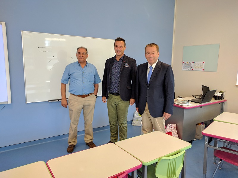 Στην Αμερικανική Γεωργική Σχολή και το Perrotis College ο B. Κόκκαλης