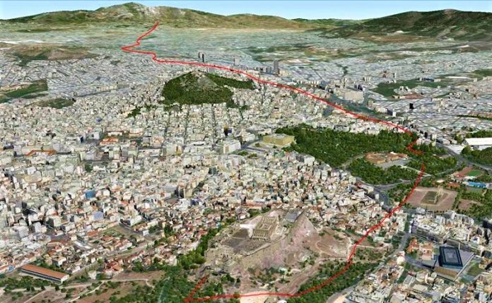 odos lithagogias arxaios dromos metaforas marmarou penteli parthenona Οδός Λιθαγωγίας: Ο αρχαίος δρόμος μεταφοράς μαρμάρου από την Πεντέλη στον Παρθενώνα