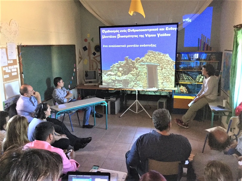 Αρναουτάκης: Η Γαύδος «πράσινο» νησί αποτελεί αναπόσπαστο κομμάτι του στρατηγικού μας σχεδιασμού