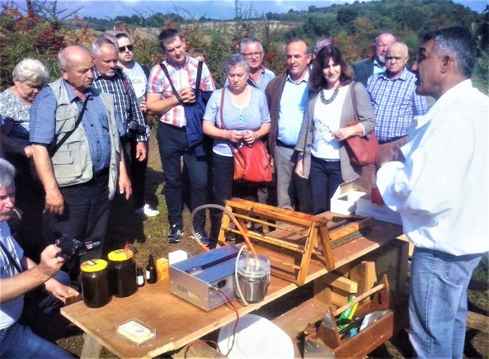 Επίσκεψη Πολωνών και Λιθουανών μελισσοκόμων στην Πιερία